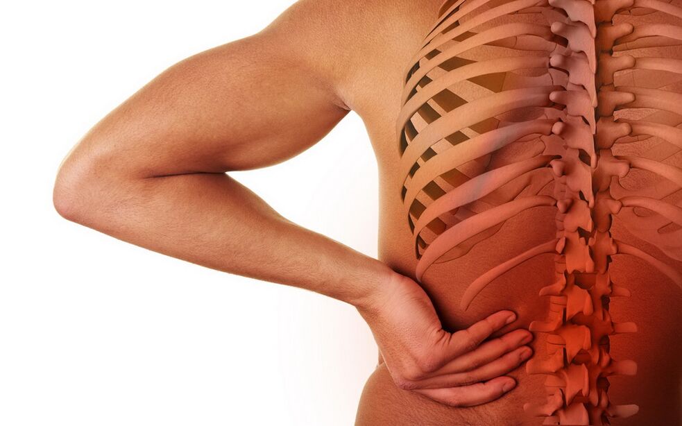 Dureri de spate din cauza osteocondrozei